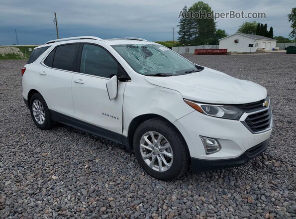 3GNAXUEV7MS168848 2021 CHEVROLET EQUINOX Белый Передняя правая четверть