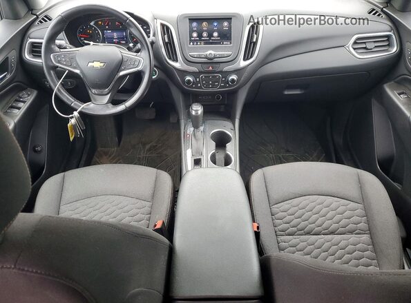 3GNAXUEV7MS168848 2021 CHEVROLET EQUINOX Белый Вид панели приборов