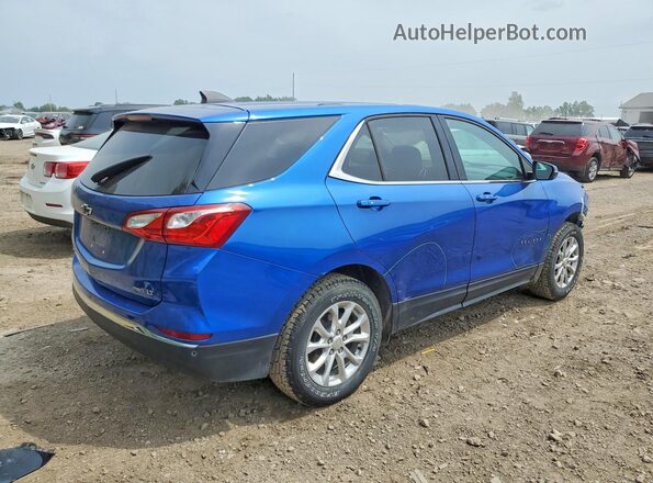 3GNAXUEV8KS563053 2019 CHEVROLET EQUINOX Blue Հետևի աջ