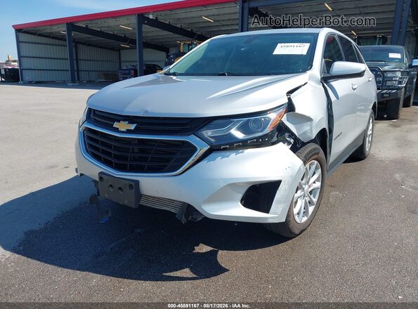 3GNAXUEV8KS679045 2019 CHEVROLET EQUINOX Silver Вид спереду