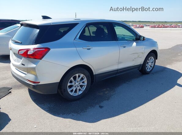 3GNAXUEV8KS679045 2019 CHEVROLET EQUINOX Silver Задня права чверть