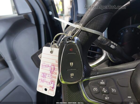 3GNAXUEV8LS531799 2020 CHEVROLET EQUINOX Black Вид панелі приладів