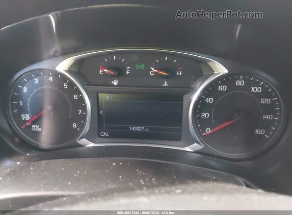 3GNAXUEV8LS531799 2020 CHEVROLET EQUINOX Black Вид задніх сидінь