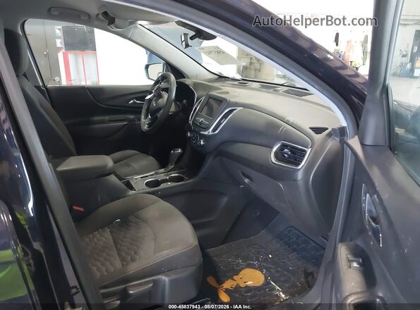 3GNAXUEV8LS531799 2020 CHEVROLET EQUINOX Black Вид салону спереду