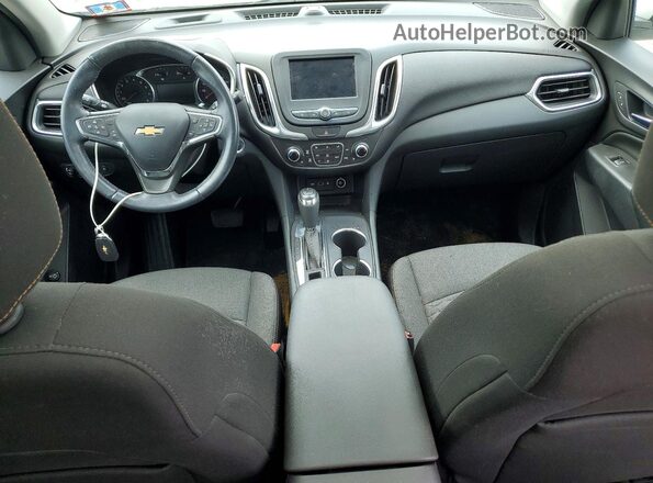 3GNAXUEV9LS677242 2020 CHEVROLET EQUINOX Белый Вид панели приборов