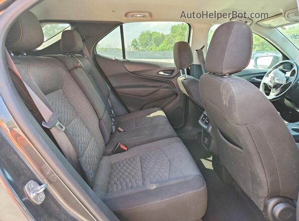 3GNAXUEV9ML316301 2021 CHEVROLET EQUINOX Gray Vista interior trasera