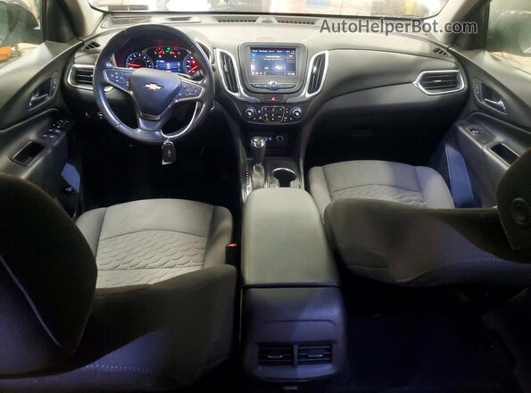 3GNAXUEV9ML323250 2021 CHEVROLET EQUINOX Silver Widok deski rozdzielczej