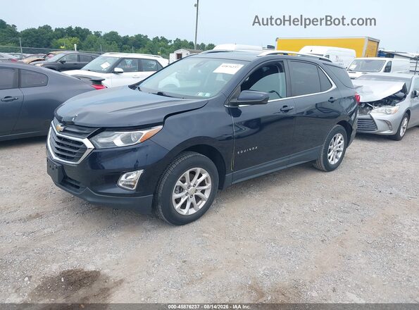 3GNAXUEV9MS137374 2021 CHEVROLET EQUINOX Dark Blue Front left