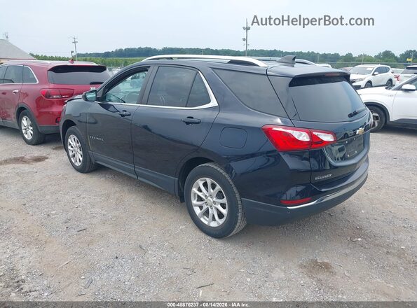 3GNAXUEV9MS137374 2021 CHEVROLET EQUINOX Dark Blue Rear left