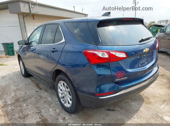 3GNAXUEVXLL166746 2020 CHEVROLET EQUINOX Синий Задняя левая четверть