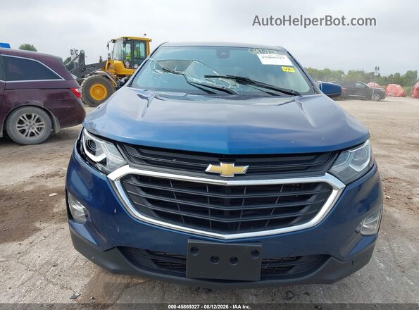 3GNAXUEVXLL166746 2020 CHEVROLET EQUINOX Синий Вид щитка приборов