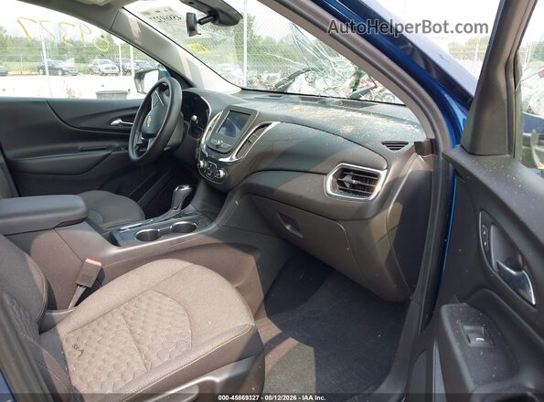 3GNAXUEVXLL166746 2020 CHEVROLET EQUINOX Синий Вид салона спереди