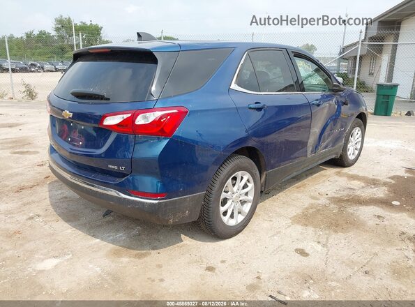 3GNAXUEVXLL166746 2020 CHEVROLET EQUINOX Синий Задняя правая четверть