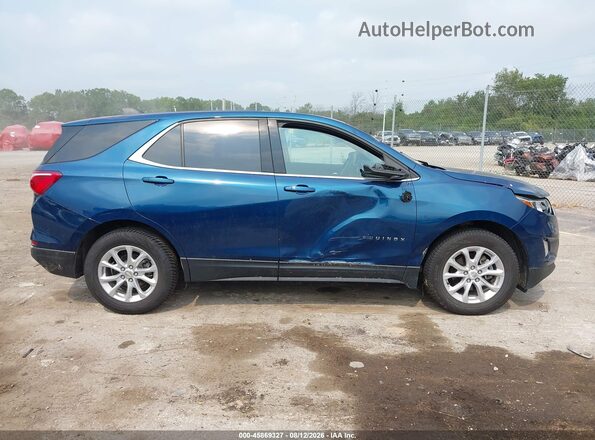 3GNAXUEVXLL166746 2020 CHEVROLET EQUINOX Синий Вид задней части салона