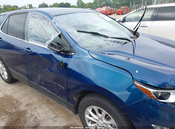 3GNAXUEVXLL166746 2020 CHEVROLET EQUINOX Синий Вид спереди