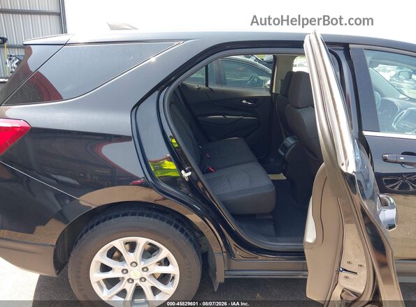 3GNAXUEVXLL282531 2020 CHEVROLET EQUINOX Black VIN კოდის სტიკერის ხედი