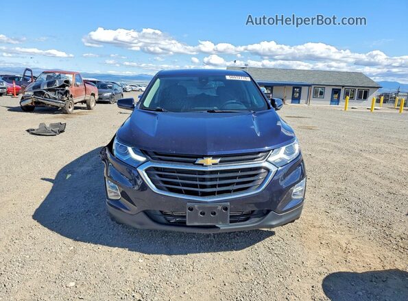 3GNAXUEVXLS583211 2020 CHEVROLET EQUINOX Blue Вид спереду