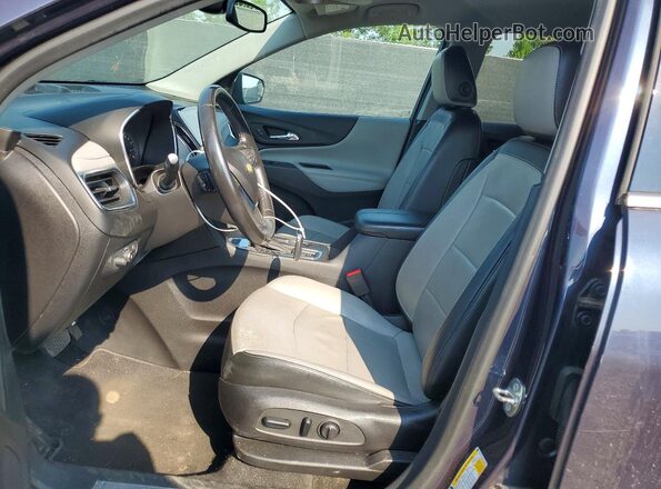 3GNAXVEV0JS641085 2018 CHEVROLET EQUINOX Blue Vista interior delantera