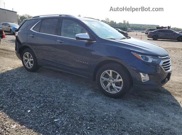 3GNAXVEV0JS641085 2018 CHEVROLET EQUINOX Blue Delantero derecho