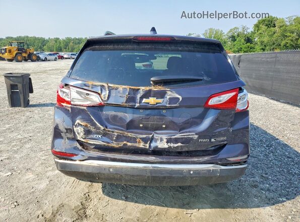 3GNAXVEV0JS641085 2018 CHEVROLET EQUINOX Blue Vista trasera