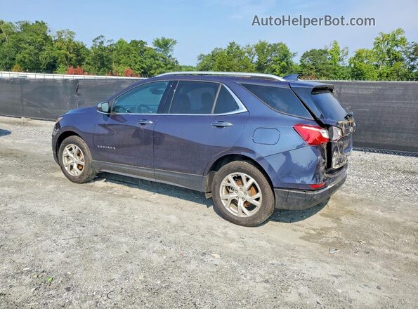 3GNAXVEV0JS641085 2018 CHEVROLET EQUINOX Blue Trasero izquierdo