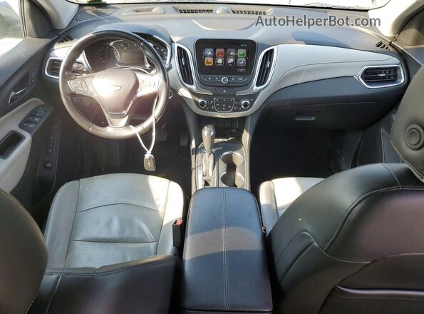 3GNAXVEV0JS641085 2018 CHEVROLET EQUINOX Blue Vista del salpicadero