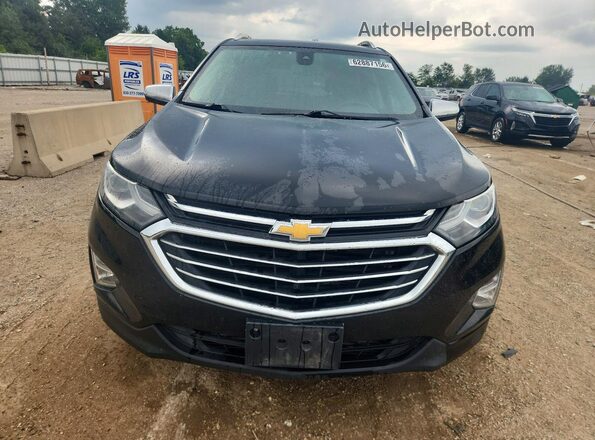 3GNAXVEV1JL379622 2018 CHEVROLET EQUINOX Black Vista frontal