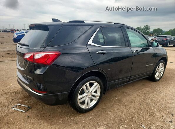 3GNAXVEV1JL379622 2018 CHEVROLET EQUINOX Black Trasero derecho