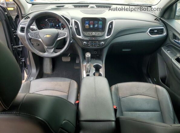3GNAXVEV4JS575558 2018 CHEVROLET EQUINOX Blue Vista del salpicadero