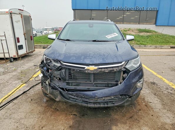 3GNAXVEV4JS575558 2018 CHEVROLET EQUINOX Blue Vista frontal