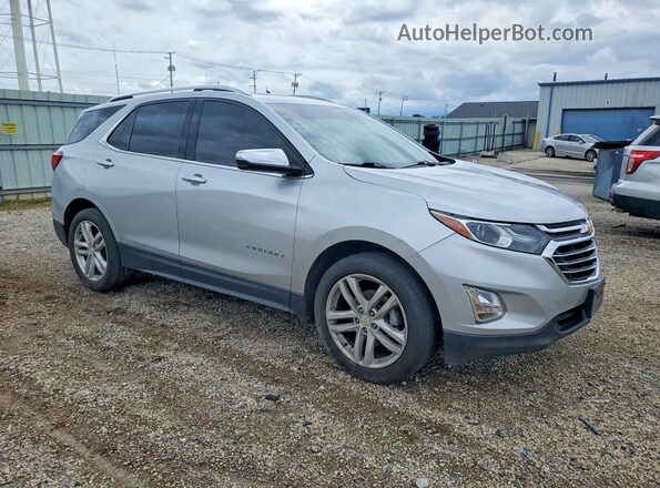 3GNAXVEV6JS511022 2018 CHEVROLET EQUINOX Silver Передня права чверть