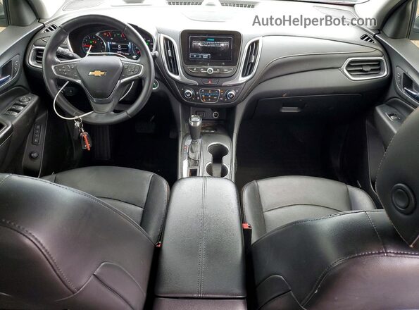 3GNAXVEV6JS511022 2018 CHEVROLET EQUINOX Silver Вид панелі приладів