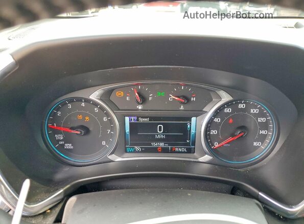 3GNAXVEV6JS511022 2018 CHEVROLET EQUINOX Silver Вид щитка приладів
