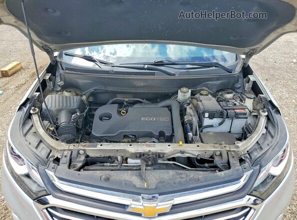 3GNAXVEV6JS511022 2018 CHEVROLET EQUINOX Silver Вид підкапотного простору