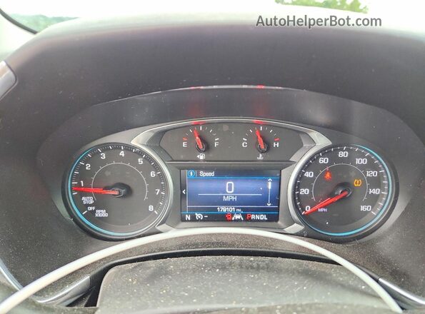 3GNAXVEX3LS562174 2020 CHEVROLET EQUINOX Blue Սարքավորումների վահանակի տեսք