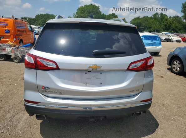 3GNAXVEX5LS656170 2020 CHEVROLET EQUINOX Silver Вид ззаду