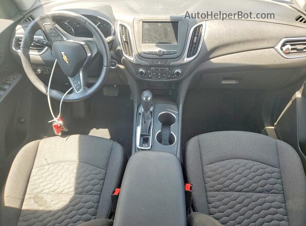 3GNAXVEX5LS656170 2020 CHEVROLET EQUINOX Silver Вид панелі приладів