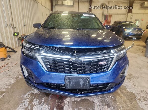 3GNAXWEG0PS110842 2023 CHEVROLET EQUINOX Blue Вид спереду