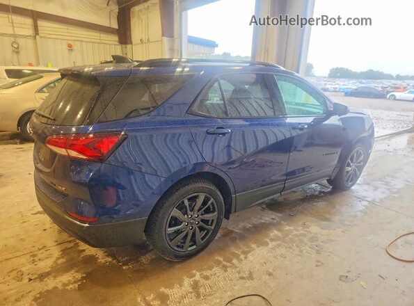 3GNAXWEG0PS110842 2023 CHEVROLET EQUINOX Blue Задня права чверть