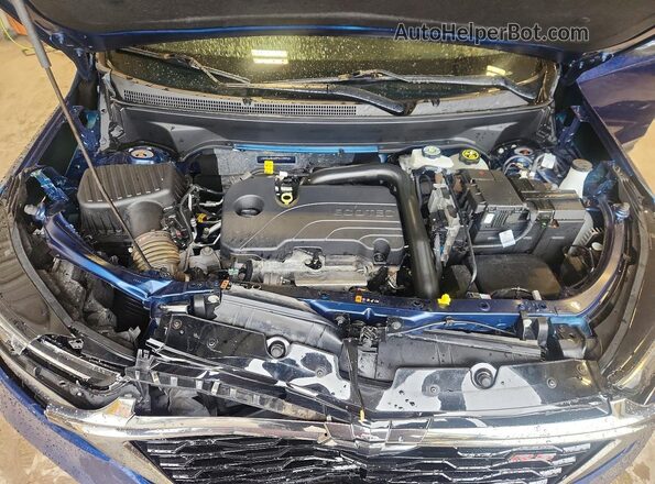3GNAXWEG0PS110842 2023 CHEVROLET EQUINOX Blue Вид підкапотного простору