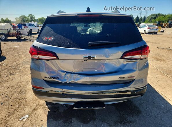 3GNAXWEG5PS148079 2023 CHEVROLET EQUINOX Silver Widok z tyłu