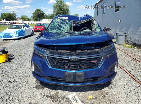 3GNAXWEG8PL179417 2023 CHEVROLET EQUINOX Blue Դիմացի տեսք