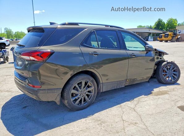 3GNAXWEG9PL185808 2023 CHEVROLET EQUINOX Brown Trasero derecho