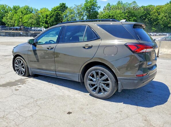 3GNAXWEG9PL185808 2023 CHEVROLET EQUINOX Brown Trasero izquierdo