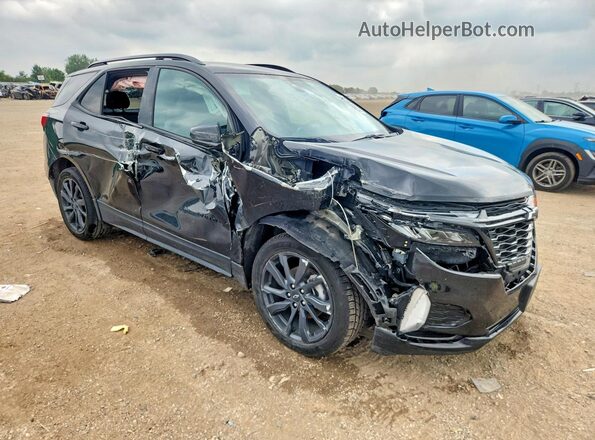 3GNAXWEGXRL188896 2024 CHEVROLET EQUINOX Черный Передняя правая четверть