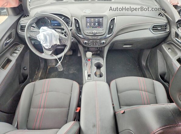 3GNAXWEGXRL188896 2024 CHEVROLET EQUINOX Черный Вид панели приборов