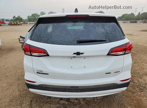 3GNAXWEV2NS243338 2022 CHEVROLET EQUINOX White Вид ззаду