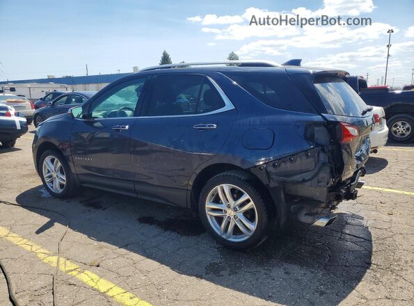 3GNAXWEX9JS518747 2018 CHEVROLET EQUINOX Blue Trasero izquierdo