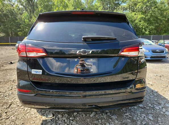 3GNAXXEG1RL157333 2024 CHEVROLET EQUINOX Black Հետևի տեսք