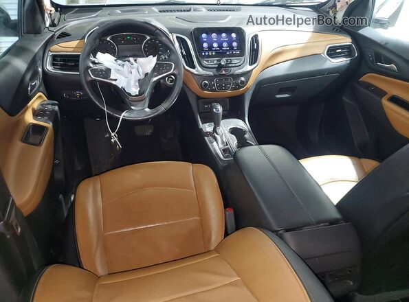 3GNAXXEV0LS508308 2020 CHEVROLET EQUINOX Белый Вид панели приборов